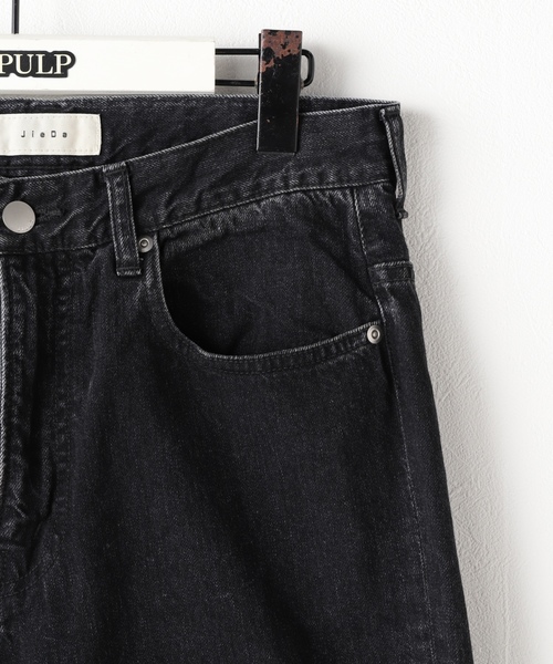「Jieda」 デニムパンツ 1 ブラック メンズの画像