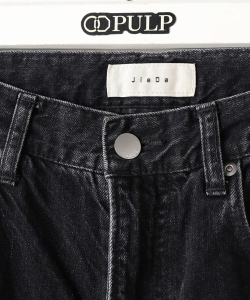 「Jieda」 デニムパンツ 1 ブラック メンズの画像