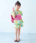甚平 浴衣 えらべるデザイン ペプラム ガール...の詳細画像2