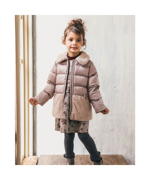 「BeBe」 「KIDS」ノースリーブワンピース 150 パープル系その他 キッズ_画像3