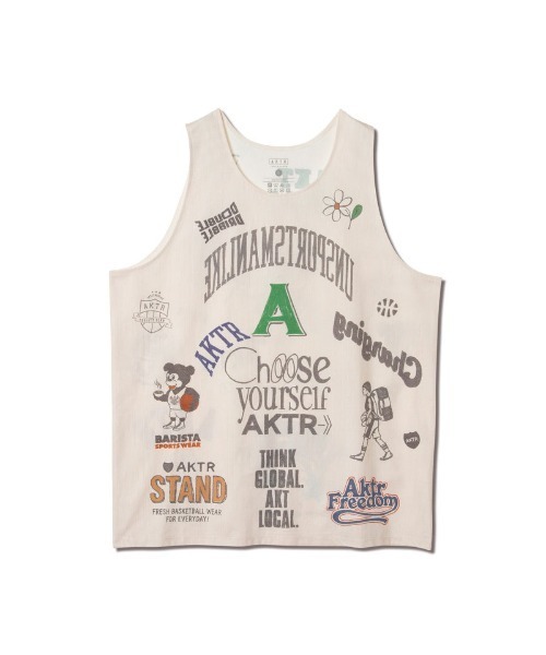 タンクトップ AKTR MEMORIAL TANK（アクター メモリアルタンク