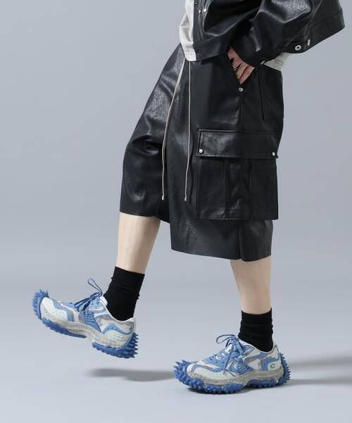 DANKE SCHON（ダンケシェーン） ワイドパンツ ハーフパンツ カーゴ
