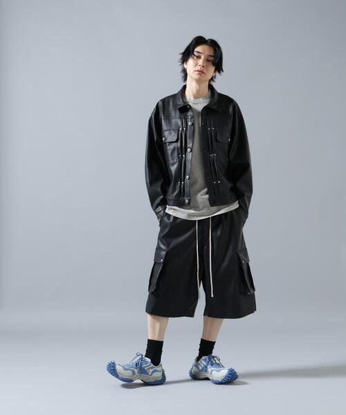 DANKE SCHON（ダンケシェーン） ハーフパンツ ワイドパンツ カーゴ