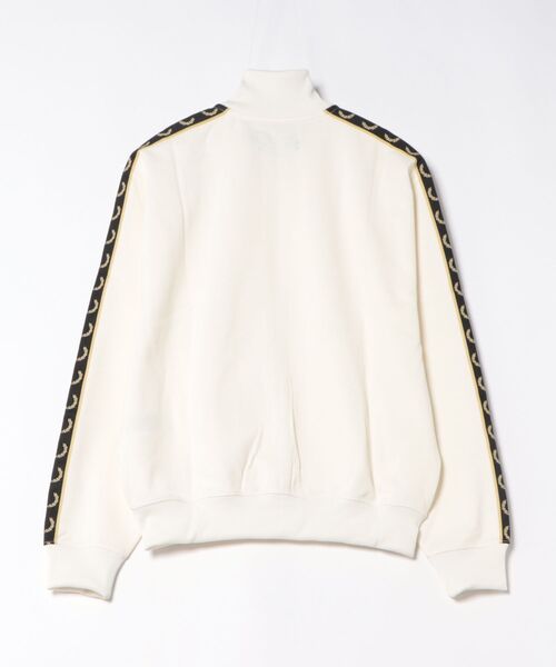 「FRED PERRY」 ジャージブルゾン 10 ブラック レディース