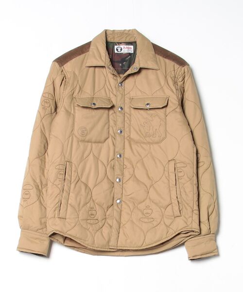 「AAPE BY A BATHING APE」 ジャケット - ベージュ メンズ