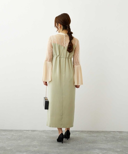 「Dorry Doll」 ドッキングワンピース S イエロー レディース_画像5