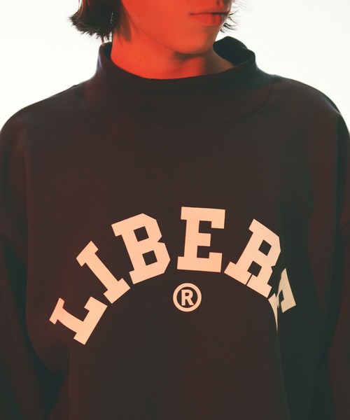 「LIBERE」 スウェットカットソー M ダークグレー メンズ_画像7