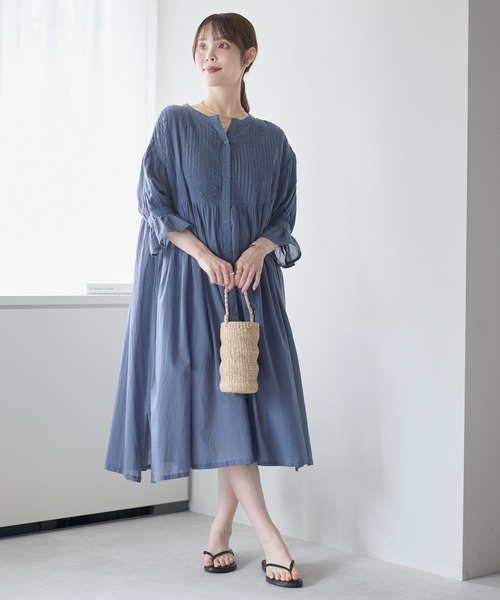 PREFERIR（プレフェリール） ワンピース インド綿 フォークロア 刺繍