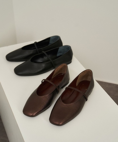 「SALON adam et rope'」 フラットパンプス 37 ブラック レディース_画像4
