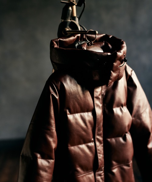 glamb（グラム） ダウンジャケット ダウン Signature Leather Down