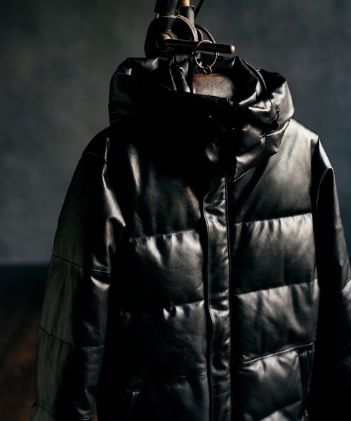 glamb（グラム） ダウンジャケット ダウン Signature Leather Down