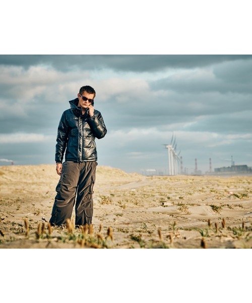 glamb（グラム） ダウンジャケット ダウン Signature Leather Down