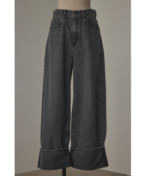 「BLACK BY MOUSSY」 デニムパンツ 23inch ブラック レディース_画像2