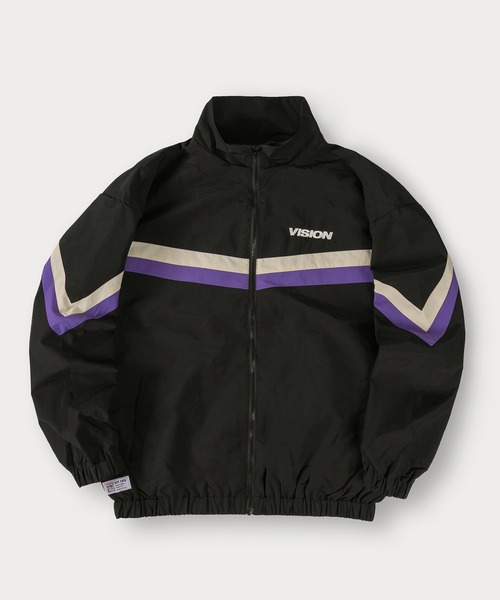 「VISION STREET WEAR」 ナイロンブルゾン L ブラック メンズ_画像2