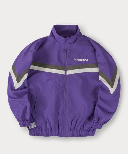 「VISION STREET WEAR」 ナイロンブルゾン L ブラック メンズ_画像8