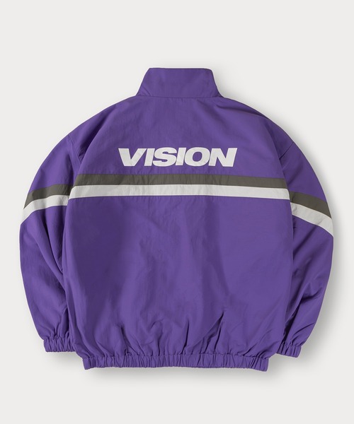「VISION STREET WEAR」 ナイロンブルゾン L ブラック メンズ_画像9