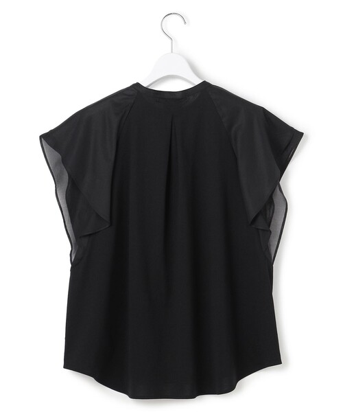 tシャツ アキハコンビ ラッフルスリーブ カットソー レディース | 23区 | 12