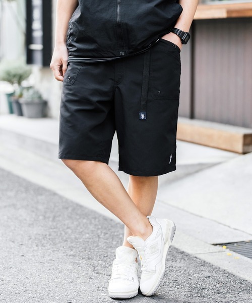 「U.S. POLO ASSN.」 ショートパンツ M チャコールグレー メンズ_画像9
