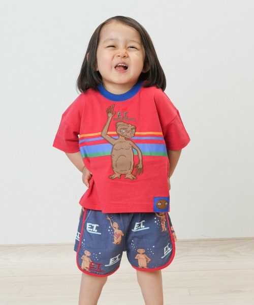 tシャツ 「5/29(金)発売」「Universal × chimajiro0730さん」E.T. 半袖