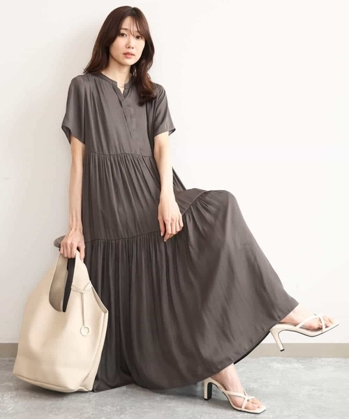 MK MICHEL KLEIN（エムケー ミッシェルクラン） ワンピース 夏 半袖