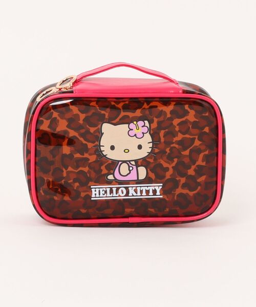 sanrio（サンリオ） ポーチ ハローキティクリアポーチ（レオパード