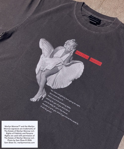80s Marilyn Monroe マリリン・モンロー Tシャツ 90s 美品 tシャツ 「MARILYN MONROE/マリリン・モンロー」フォトTシャツ