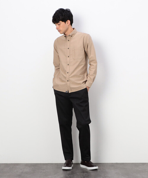「COMME CA COMMUNE」 長袖シャツ MEDIUM ホワイト メンズ_画像5