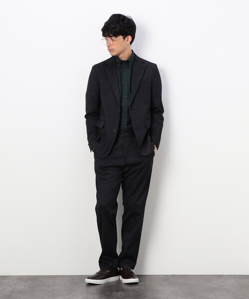 「COMME CA COMMUNE」 長袖シャツ MEDIUM ホワイト メンズ_画像8