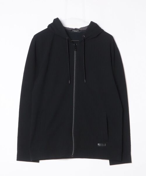 ブラックレーベルクレストブリッジ 半袖 パーカー ジップアップ L BLACK LABEL CRESTBRIDGE（ブラックレーベル クレストブリッジ
