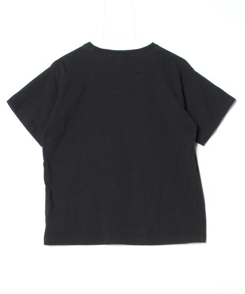 「MICKEY MOUSE」 半袖Tシャツ「Rope Picnicコラボ」 38 ブラック レディース_画像2