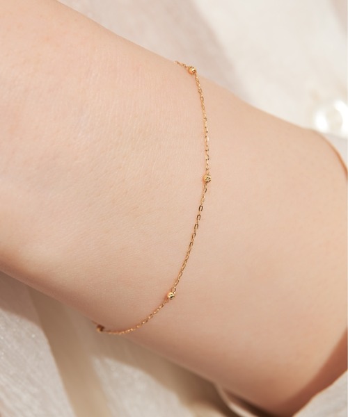 Jewel closet by L&Co. ブレスレット K18 ブレスレット レディース