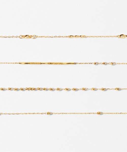 Jewel closet by L&Co. ブレスレット K18 ブレスレット レディース