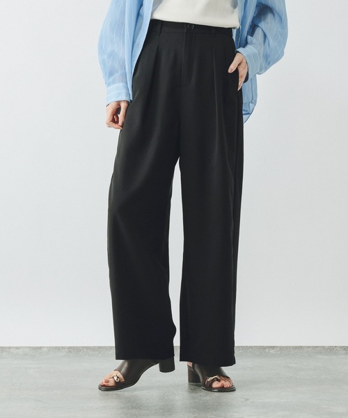 「GLOBAL WORK」 スラックス SMALL ブラック レディース_画像4
