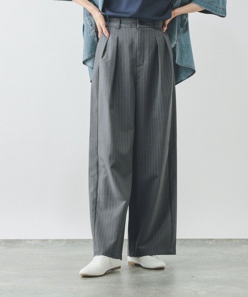 「GLOBAL WORK」 スラックス SMALL ブラック レディース_画像8