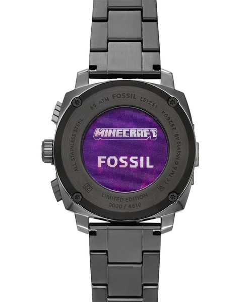 FOSSIL（フォッシル） 腕時計 | マインクラフト Minecraft x Fossil