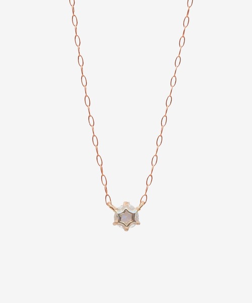 ESTELLE（エステール） ネックレス 6月誕生石 K18 ピンクゴールド