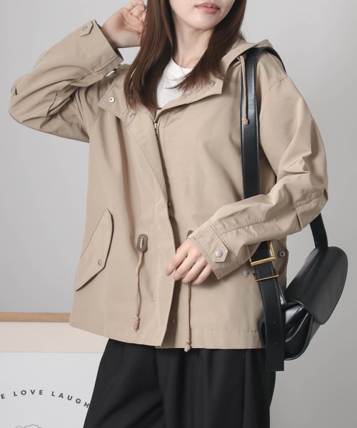 Social GIRL マウンテンパーカー ウインドブレーカー ドロップ
