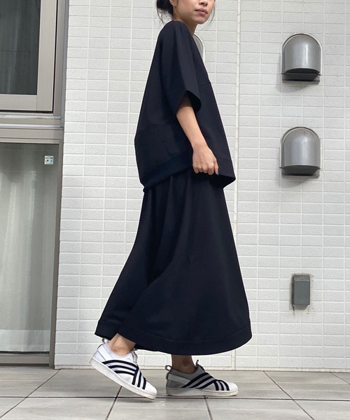 AVIE スカート タックフレアロングスカート : ZOZOTOWN Yahoo!店 
