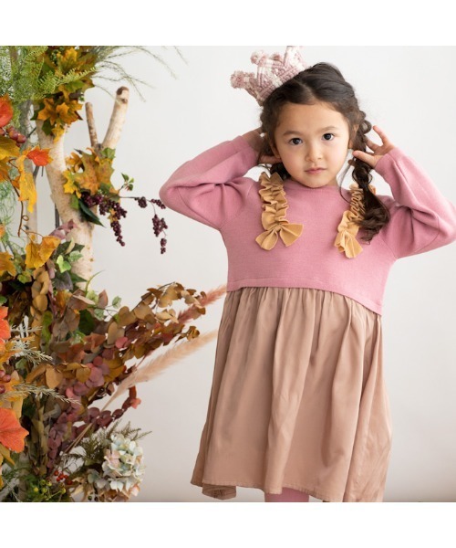 美品　アミカキッズ　ワンピース　4Yー6Y 110サイズ 9歳~11歳（130cm-145cm） | AMICA・kids