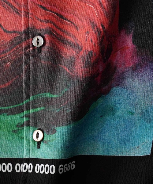 SHAREEF（シャリーフ） シャツ PAINT” L/S SHIRTS メンズ : ZOZOTOWN
