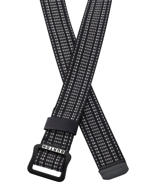 Burton スタッズ付き黒ベルト Lサイズ BURTON メンズベルト