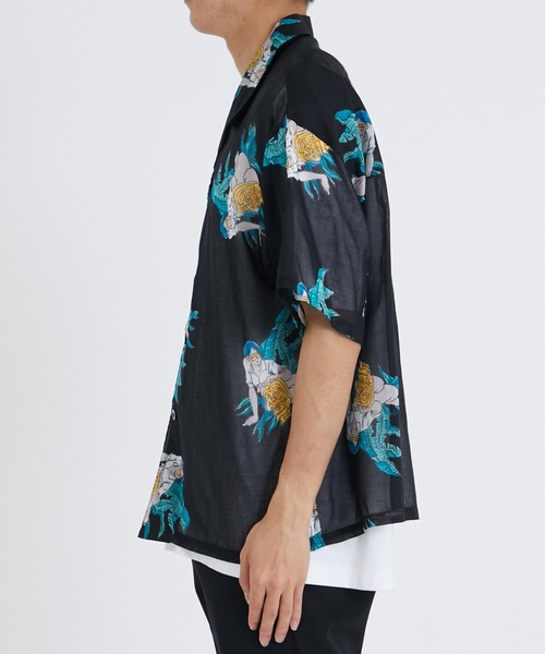 未使用 JIEDA アロハ JieDa シャツ ALOHA LONE SHIRTS S/S メンズ : ZOZOTOWN Yahoo