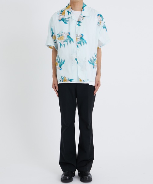未使用 JIEDA アロハ JieDa シャツ ALOHA LONE SHIRTS S/S メンズ : ZOZOTOWN Yahoo