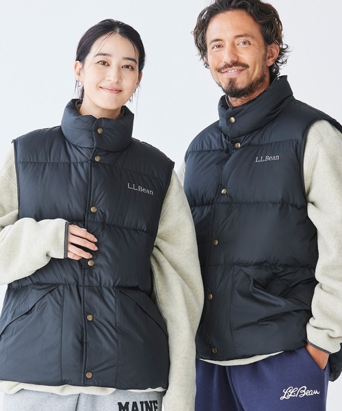 1/10まで　LLBean ダウンベスト 90's～ L.L.Bean OUT DOORS ダウンベスト グリーン 表記（XL
