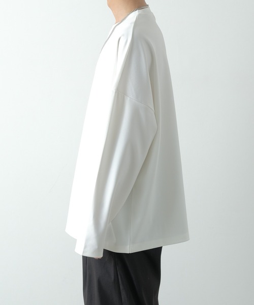 NULL tシャツ 「NULL」ポンチ ドルマンスリーブ 長袖Tシャツ メンズ