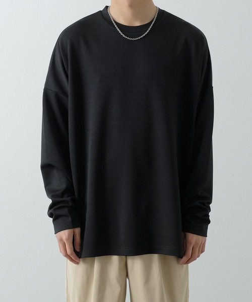 NULL tシャツ 「NULL」ポンチ ドルマンスリーブ 長袖Tシャツ メンズ