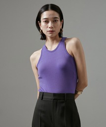 【Smile Cotton】ノースリーブプルオーバー タンクトップ SALON adam et rope'｜【Smile Cotton】ノースリーブプル