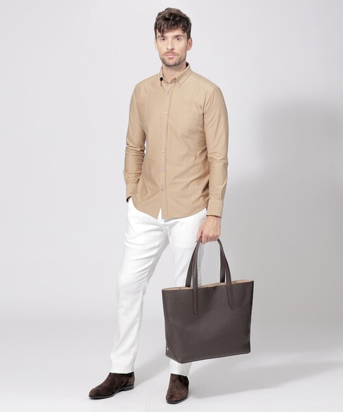 トートバッグ バッグ ＊Safari11月号掲載＊一枚仕立てトートバッグ LW5396255999(34650円)