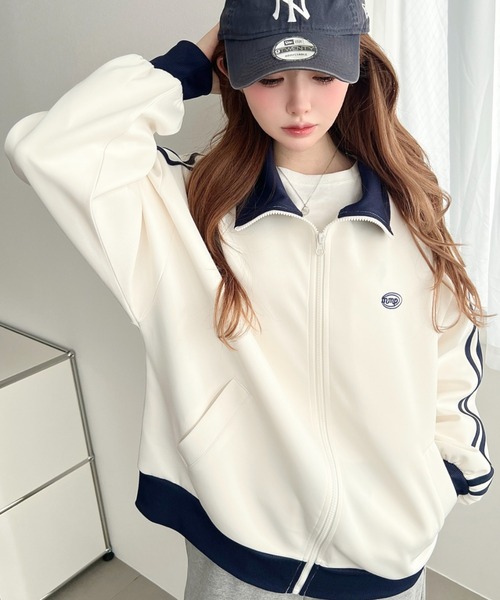 moment+ ブルゾン アウター 「累計販売枚数1万枚突破！」ロゴ刺繍