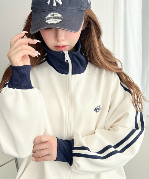 moment+ ブルゾン アウター 「累計販売枚数1万枚突破！」ロゴ刺繍